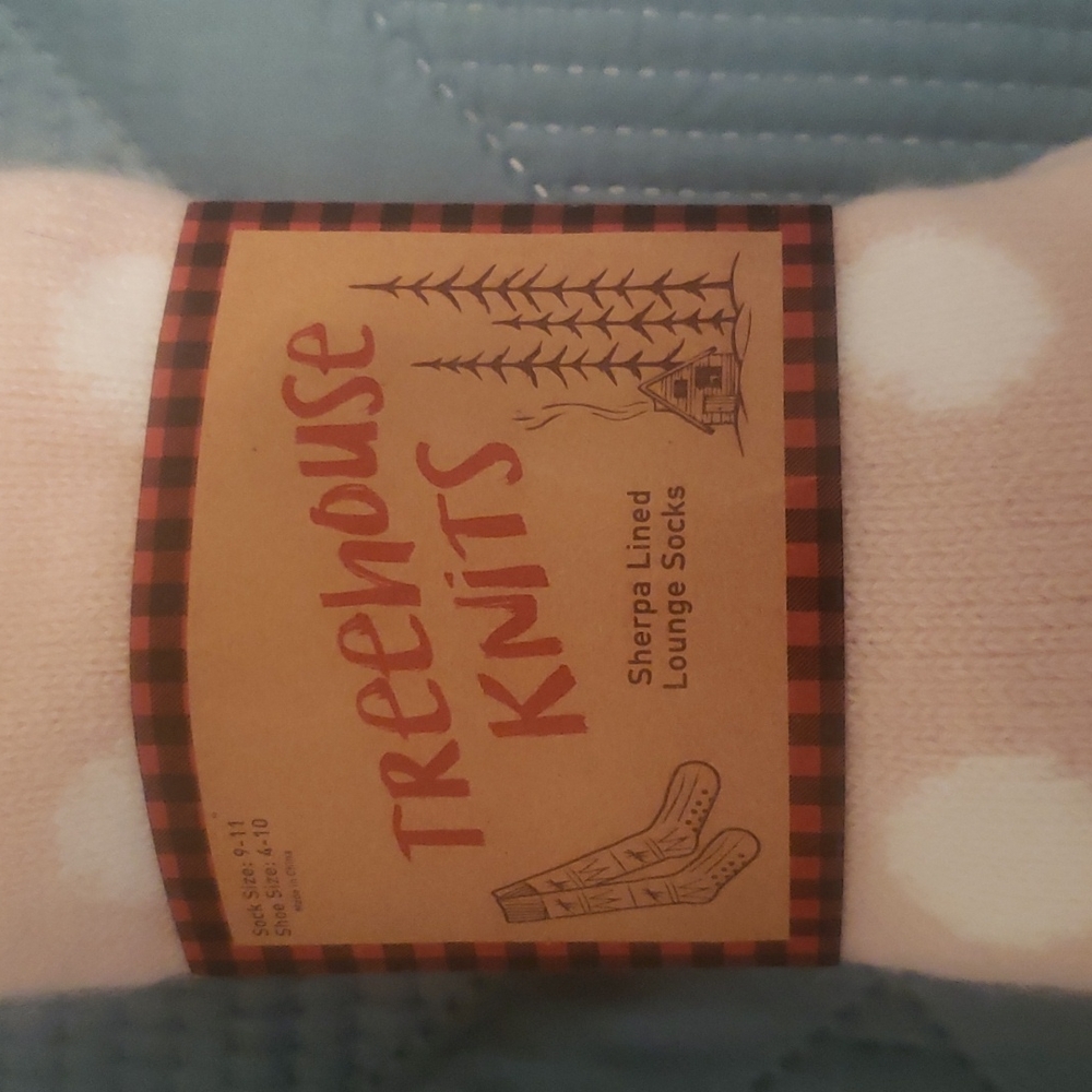 Sherpa lined socks